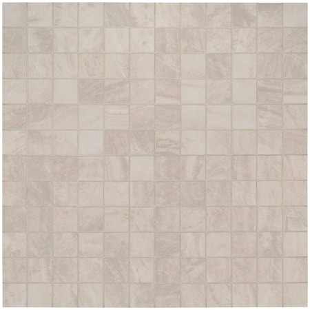 Msi Praia Crema 12 In. X 12 In. X 9Mm Glazed Ceramic Mesh-Mounted Mosaic Tile, 8PK ZOR-MD-0473